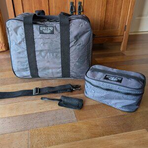 Lands' End Lighthouse Bag Set, Carry-On plus Toiletry, Strap, Tag